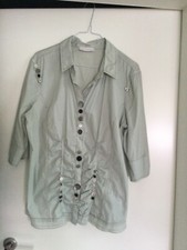 elisa cavaletti  XXL Bluse Baumwolle  Elasthan