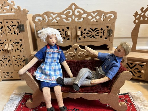 Vintage konvolut puppenstube - vintage,
