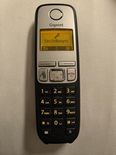 Gigaset A400 Mobilteil Handgerät Erweiterung Zusatz Telefon schwarz silber A 400