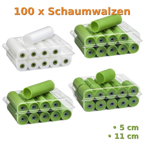 100 schaumwalzen lackroller - 100,