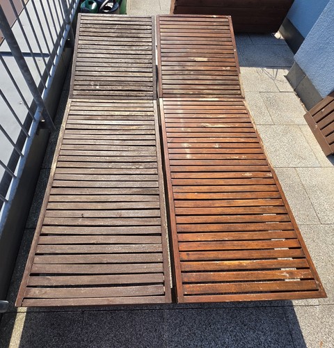 Ikea sonnenliegen holz - 2,