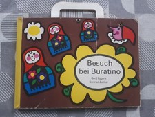 DDR KOFFERBUCH ZU BESUCH BEI Buratino SOWJETUNION MOSKAU  EGGERS ZUCKER 1975