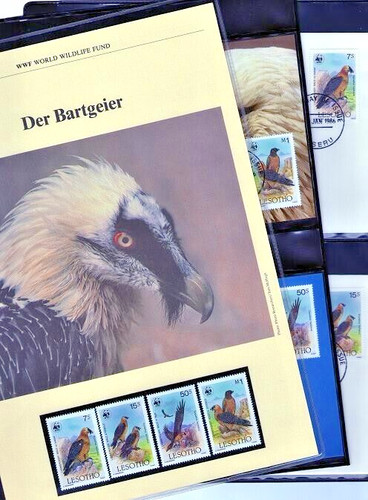 Wwf 1986 lesotho der - 1986, bartgeier