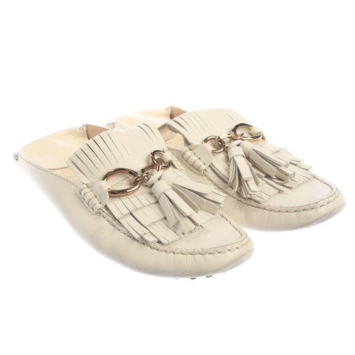 Tod mules eur weiß sehr - 40,