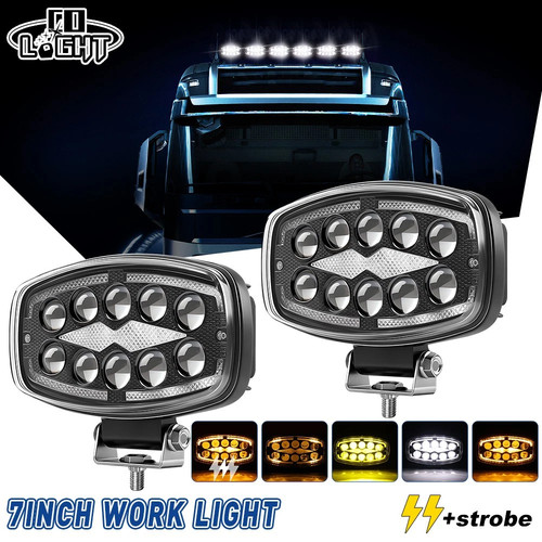 Led oval - 2x,