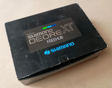 NOS SHIMANO DEORE XT REAR FREEHUB FH-M730 Vintage Freilauf Nabe hinten + Karton
