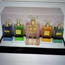 TOVA 5 Fragrance Anniversary Set Signature Jasmine Lavender Sandalwood Bergamot