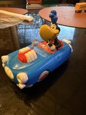 Figur von Rolf Kauka Professor Knox Figur im Cabrio Auto Jahre 2000 Kult Comic