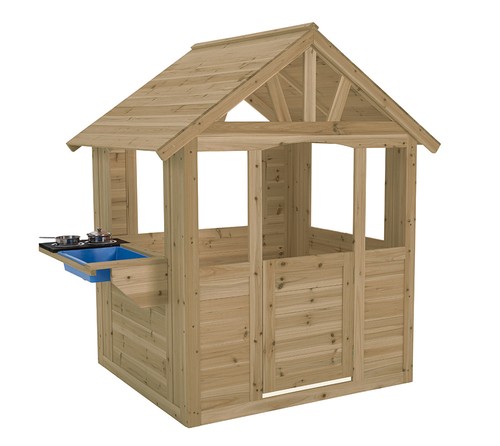 Holz spielhaus cubby mit - holz,