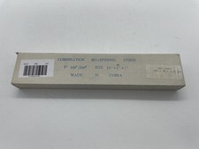 SCHREUDERS Abziehstein Messerscharfer Schleifstein Hartmetall 25x5x2,5cm, Grau