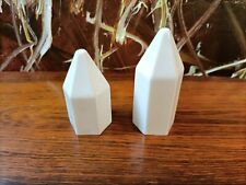 ROSENTHAL Polygon Weiß - edler Salz- und Pfefferstreuer