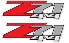 2 - Z71 4x4 Decals Stickers