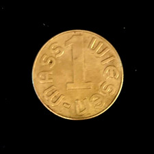 Token Jeton Oktoberfest 1 Wiesn-Mass Stumbeck Hackerbräu-Festhalle 1417