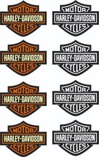 Harley-Davidson Original Aufkleber 8 Stück 35mm X 27mm NEU. Sticker 