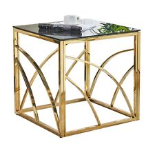 AINPECCA Beistelltisch Glas