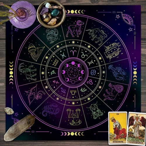 Tarot tischdecke mit - tarot-tischdecke,