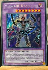 VISIONS-HELD ANBETUNG - GENF-DE096 Secret Rare / 1. Auflage Excellent 