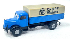 Brekina Krupp Mustang Eigenwerbung LKW Plane  HO H0 1:87