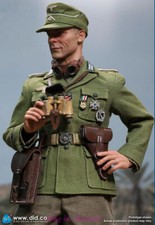 Did D80151 1/6 WWII German Africa Corps Infantry Captain Wilhem Action Figure