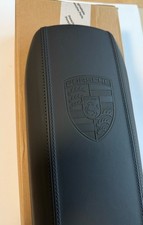 Porsche Mittelkonsole 991 991.2 Facelift 982 718 Armlehne Armrest Leder Wappen