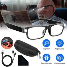 Lupenbrille mit Licht Leselupe