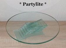 * Org. Partylite P7725  3-Docht- Kerzenhalter Kerzenteller Stratus w. NEU RAR *