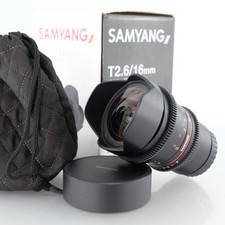 Samyang 16mm T2.6 ED AS UMC