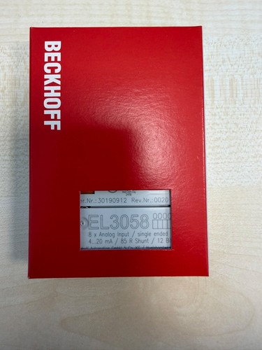Beckhoff el3058 - beckhoff,
