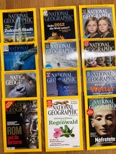National Geographic Jahrgang 2012 komplett 12 Hefte gut erh. Sammlungsauflösung