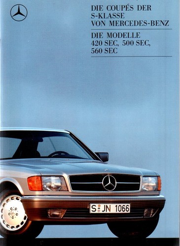 Mercedes benz w126 - mercedes-benz, coupe