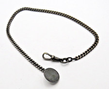 25119/ Vintage Uhrenkette Frackkette Silber 835 FBM  Länge ca. 25,2 cm
