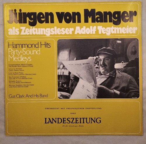 Jürgen von manger - von, als