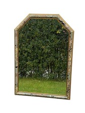 Großer massiver Holzspiegel aus DM-Zeiten 11,5 Kg mit Rahmen