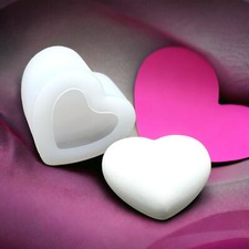 Deko Herz Silikon Gießform