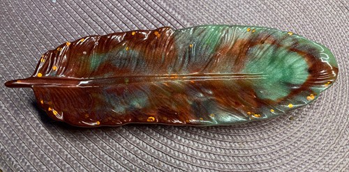 Resin kunstharz feder - resin,