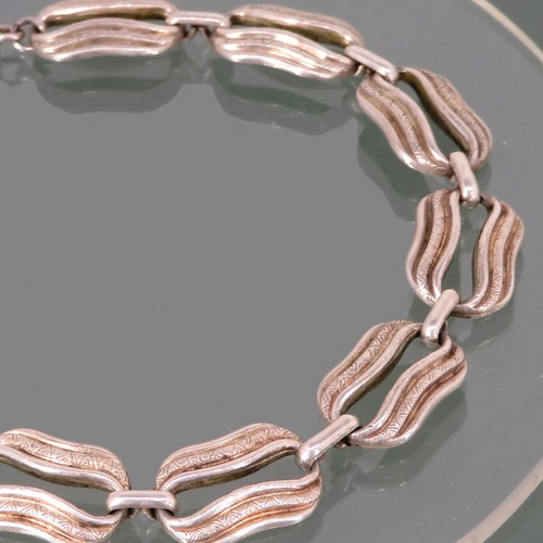Art deco silber - silber, kette