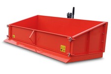 Heckcontainer mechanisch kippbar Kippmulde Heckmulde Transportmulde 150 cm