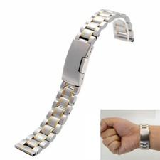 Edelstahl Glieder-Uhrenarmband