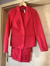 Hosenanzug Montego -Blazer + Hose Gr. 36 Farbe rot 
