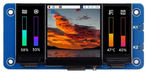 Waveshare triple ips lcd - triple,