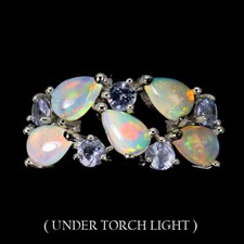 925 Sterlingsilber Ring Birne