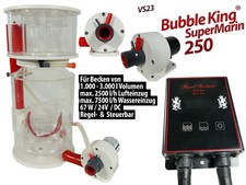 Royal Exclusiv® Bubble King® Supermarin 250 + BK DC 24V Abschäumer für Aquarien