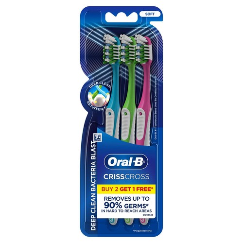 Oral crisscross bacteria - oral-b,