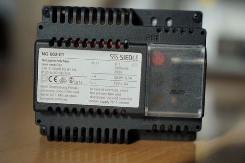 Siedle transformator 230v - siedle,