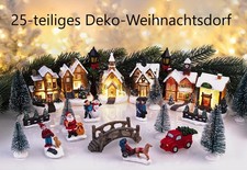 NEU Weihnachtsdorf 6 LEDs