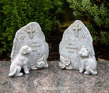 Deko Stein Figur Grab