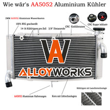 Aluminium Rennsport Kühler