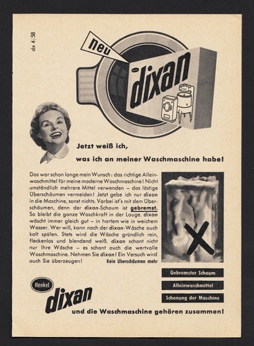 3w3455 alte reklame von - 3w3455/, 1958