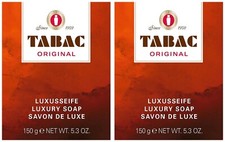 ✅TABAC ORIGINAL Luxusseife Handseife Seife mit dem maskulin-herben Duft 2x 150g✅