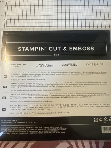 Stampin stanzformen - stampin,